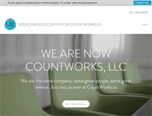 Tablet Screenshot of missionrocks.com
